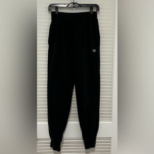 Champion joggers, black, Men’s Small
